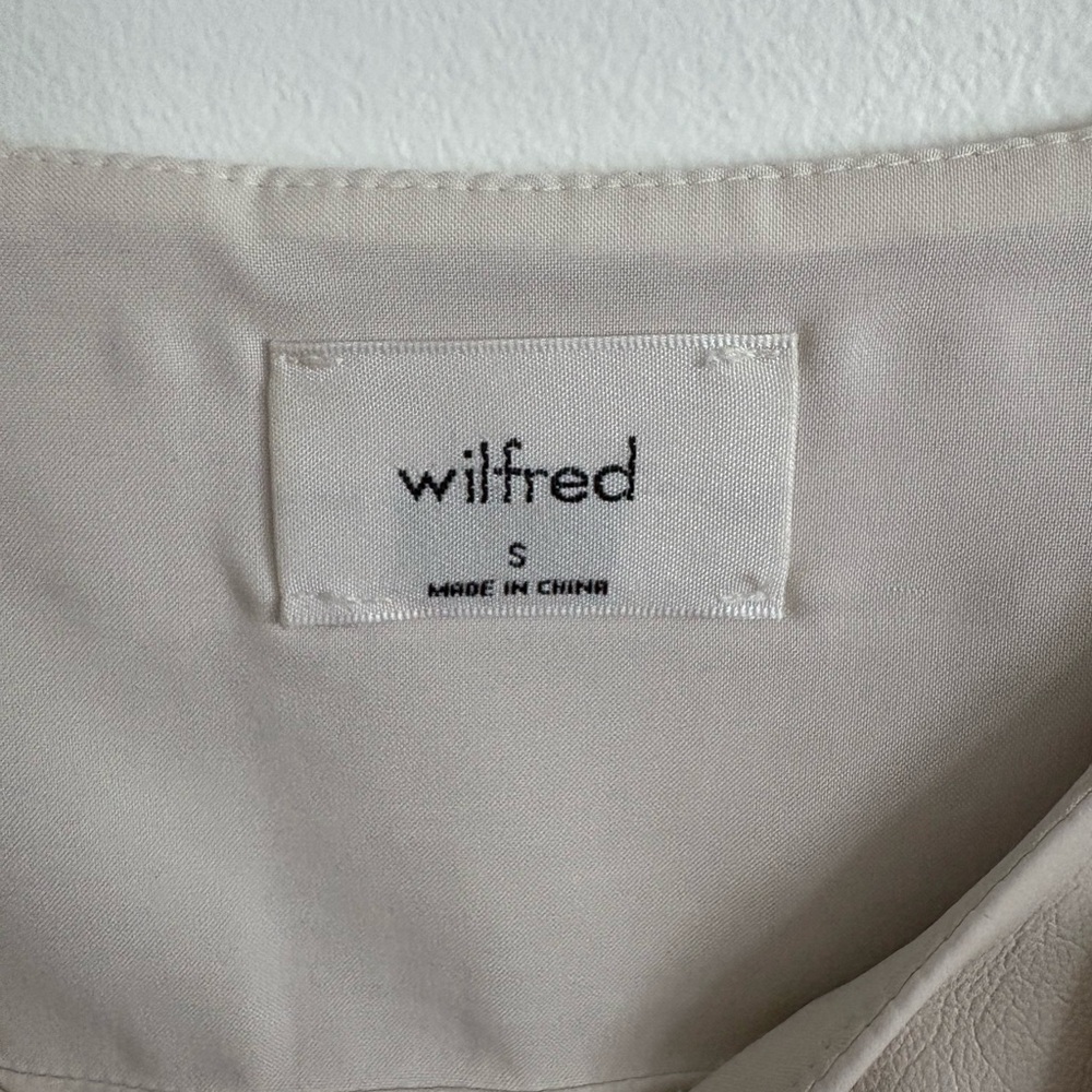 Aritzia Wilfred Shine Bustier, Birch Size M - Picture 4 of 4